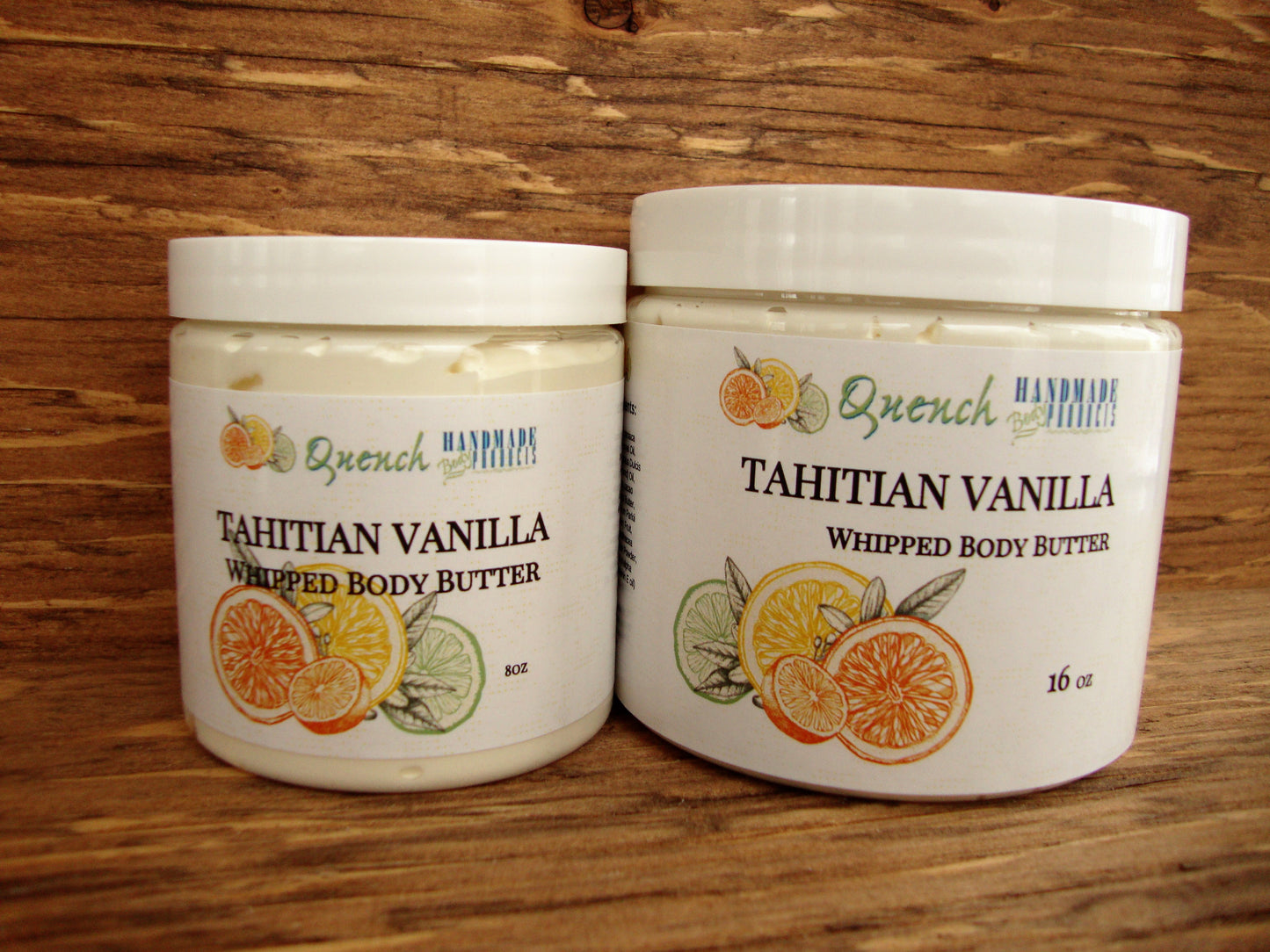 Body Butter Natural Whipped: Tahitian Vanilla