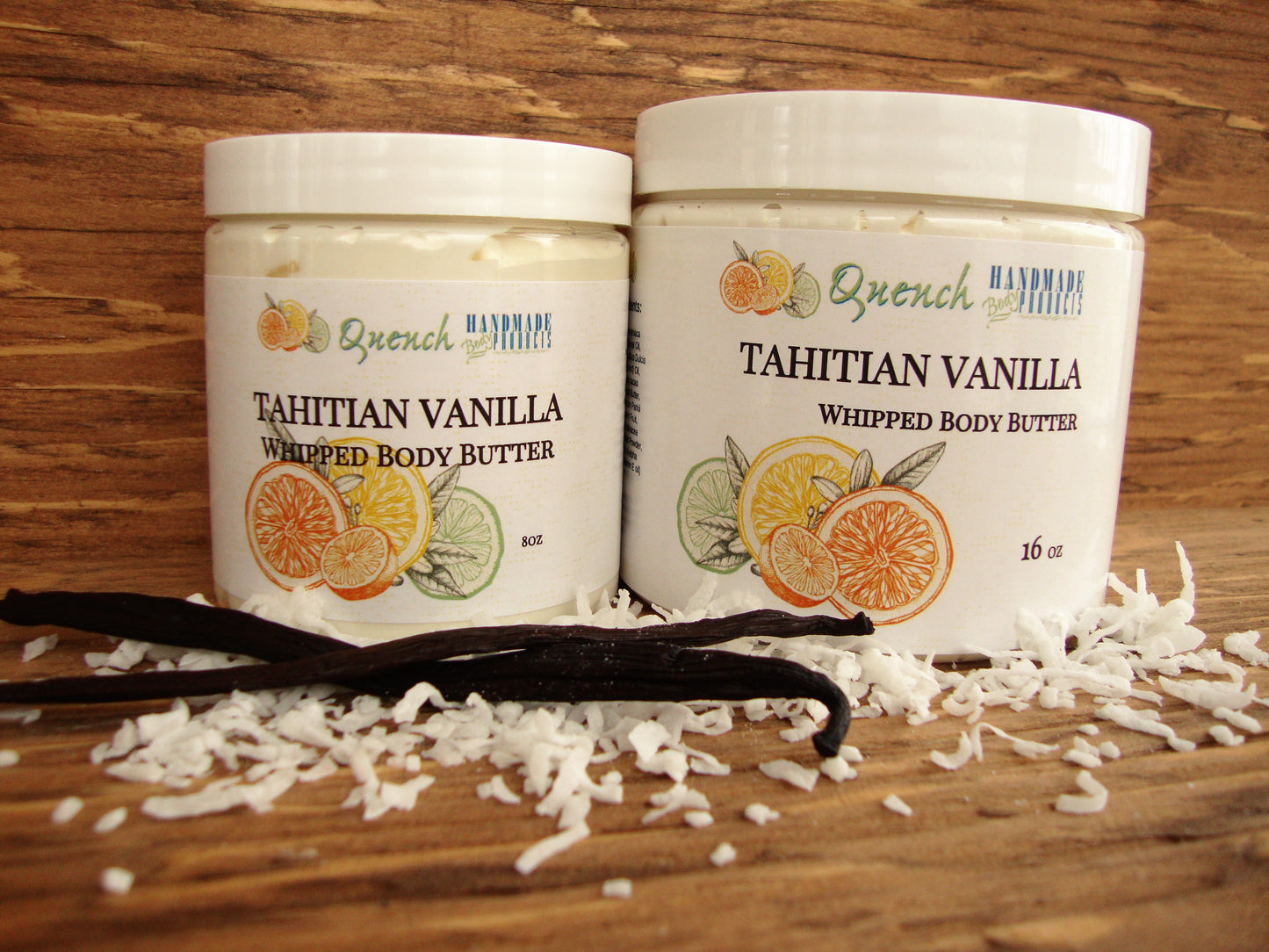 Body Butter Natural Whipped: Tahitian Vanilla