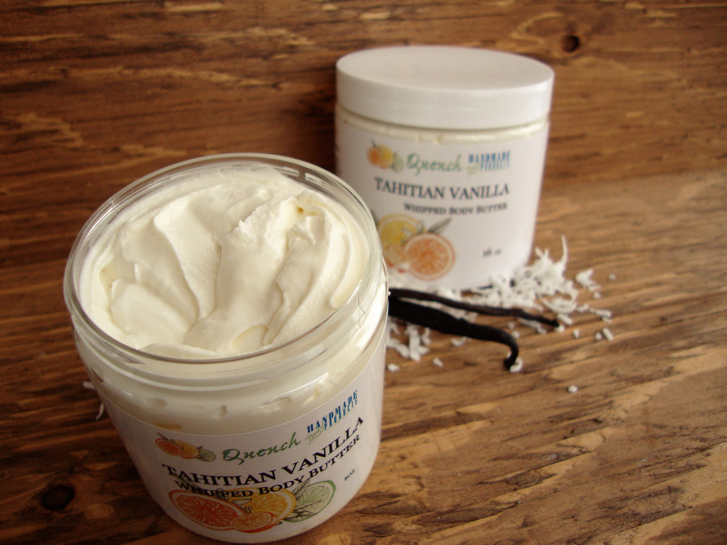 Body Butter Natural Whipped: Tahitian Vanilla