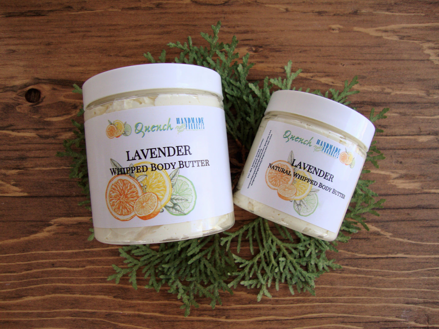 Body Butter Natural Whipped: Lavender