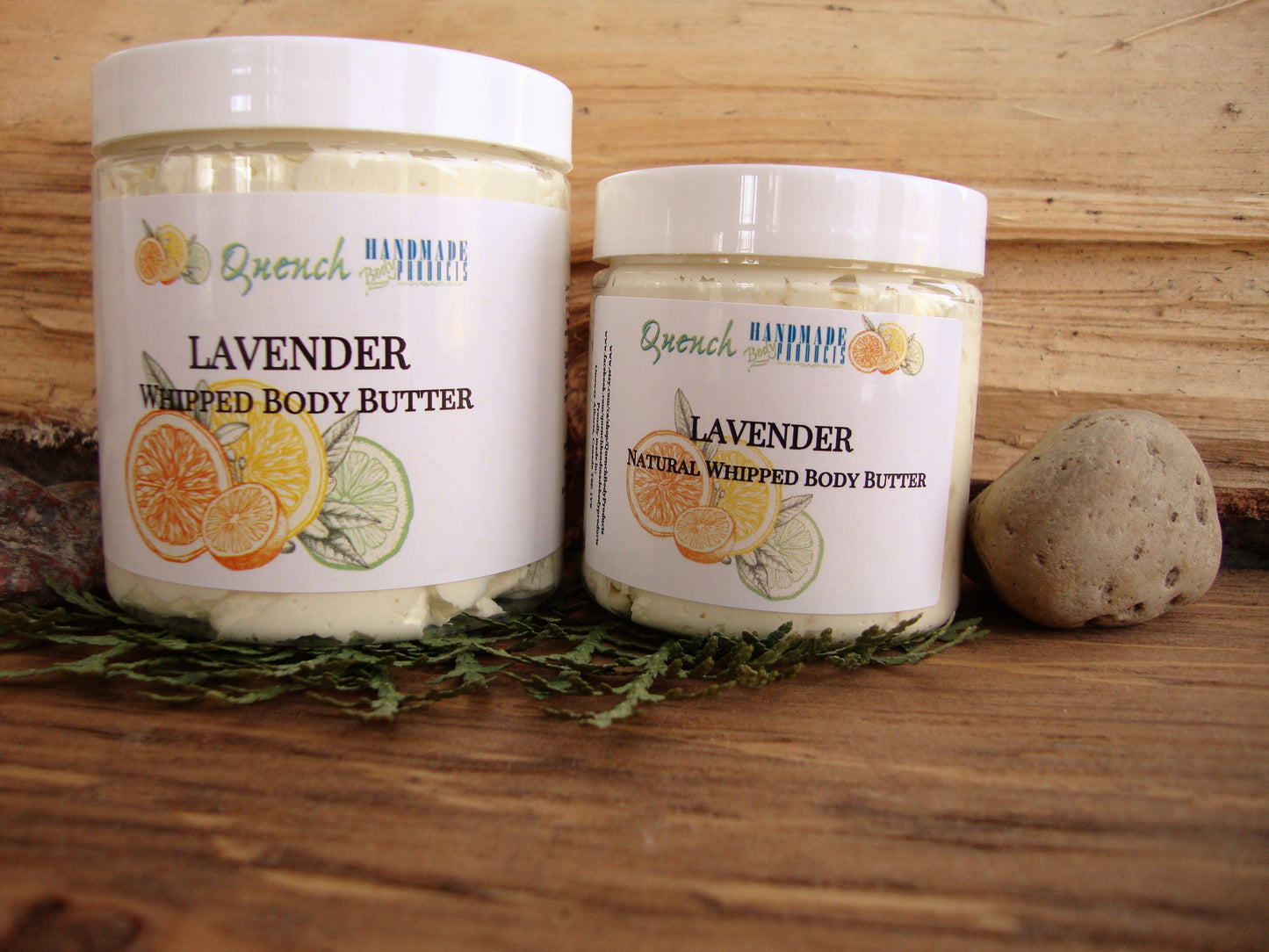 Body Butter Natural Whipped: Lavender