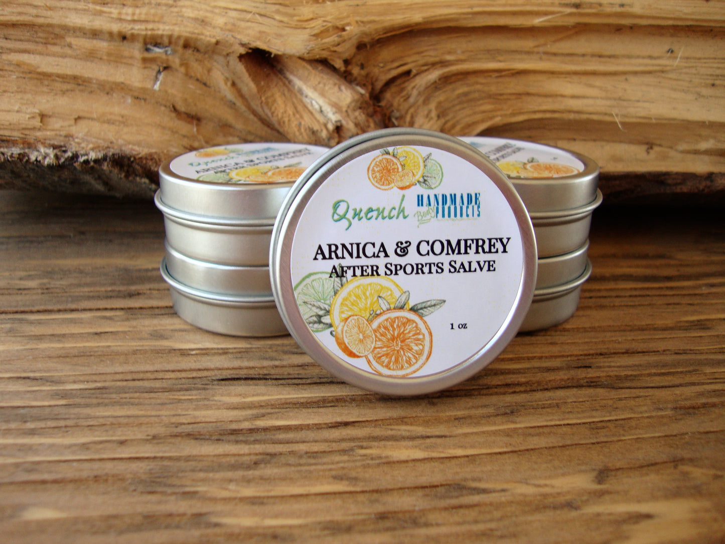 Herbal Salves: Arnica & Comfrey After Sports Salve