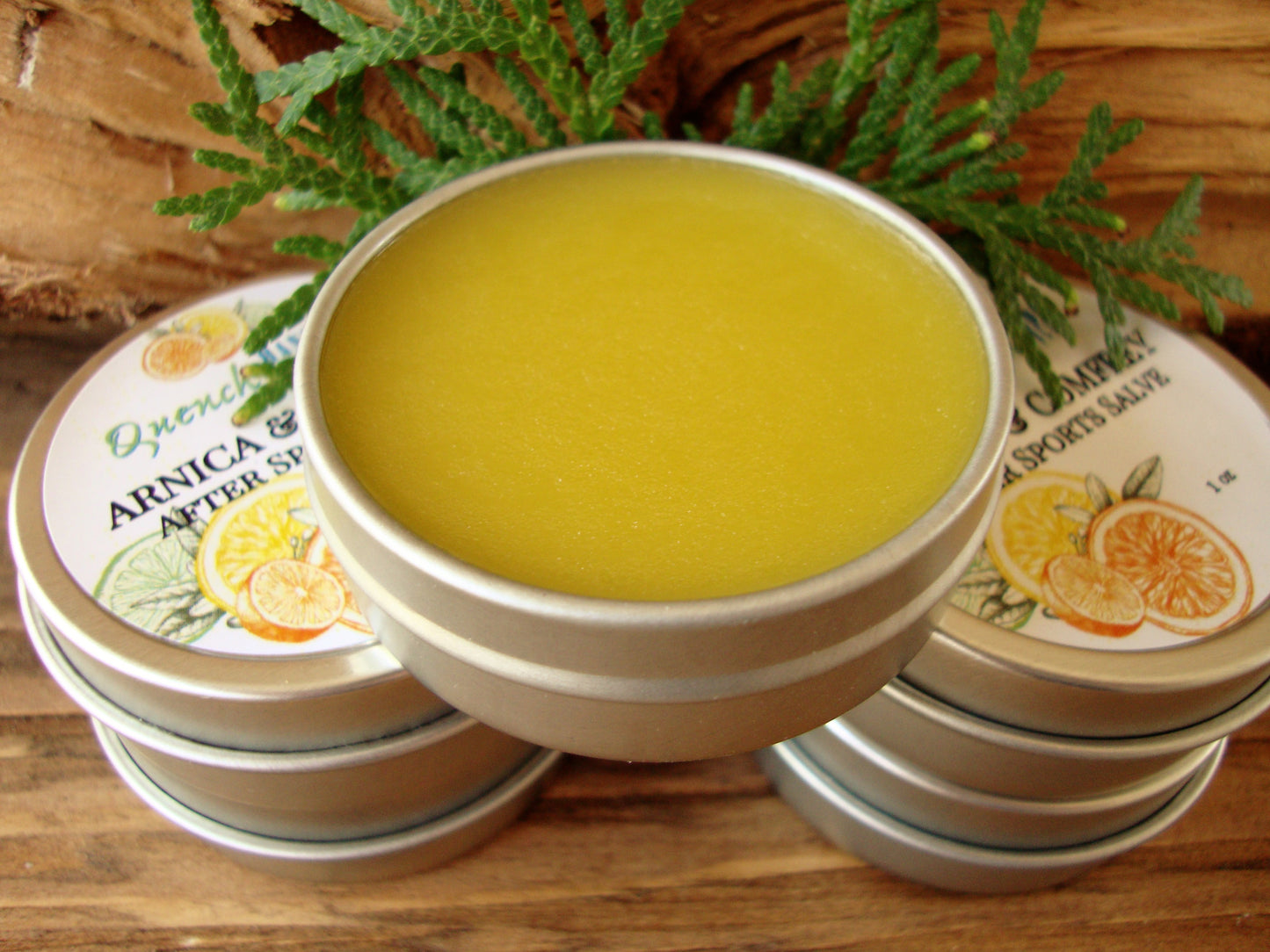 Herbal Salves: Arnica & Comfrey After Sports Salve