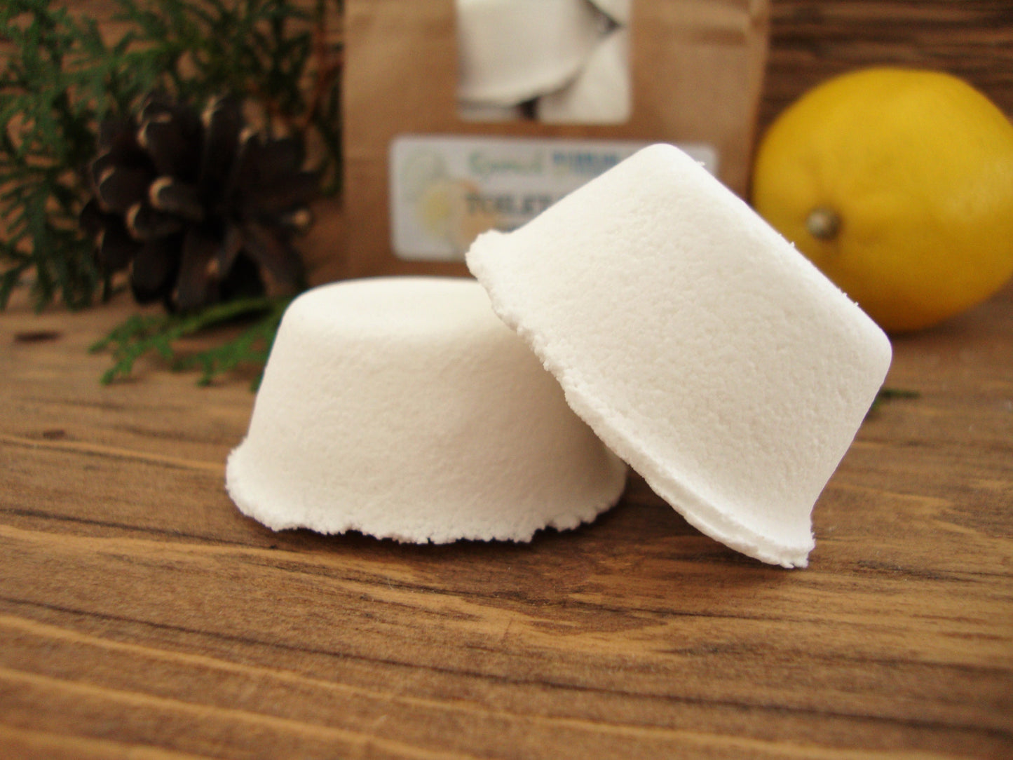 Home Care: Toilet Bombs Natural fizzing toilet cleaning tabs