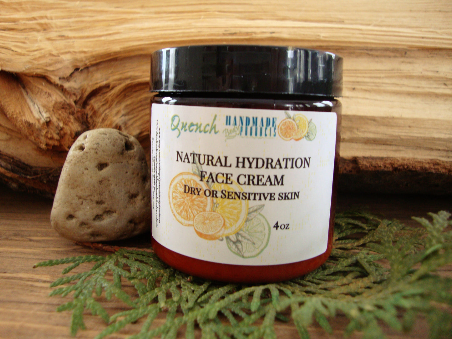 Face Cream Natural Hydration for Dry or Sensitive Skin