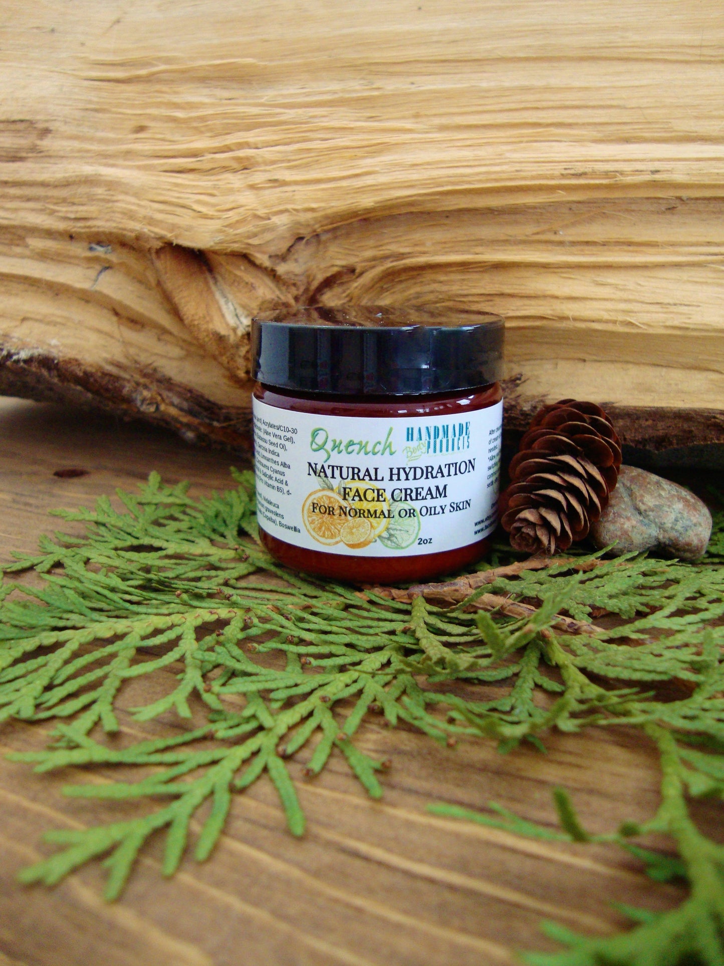 Face Cream Natural Hydration for Normal or Oily Skin: