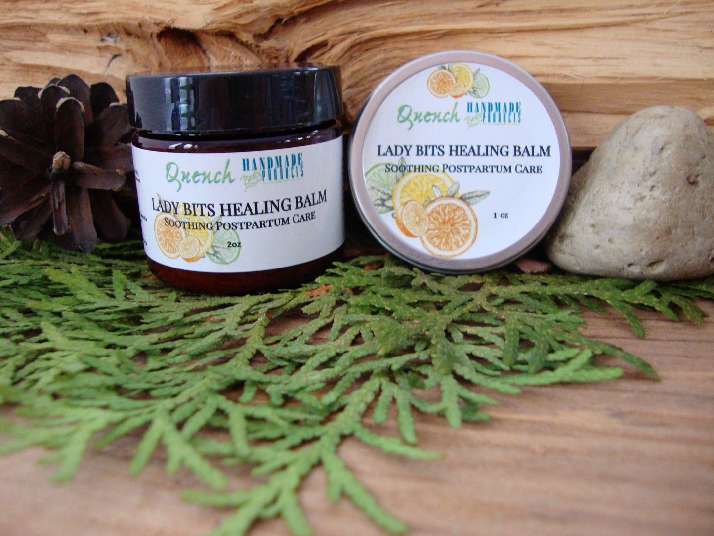 Herbal Salves: Lady Bits Healing Balm Soothing Postpartum Care