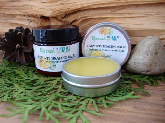 Herbal Salves: Lady Bits Healing Balm Soothing Postpartum Care