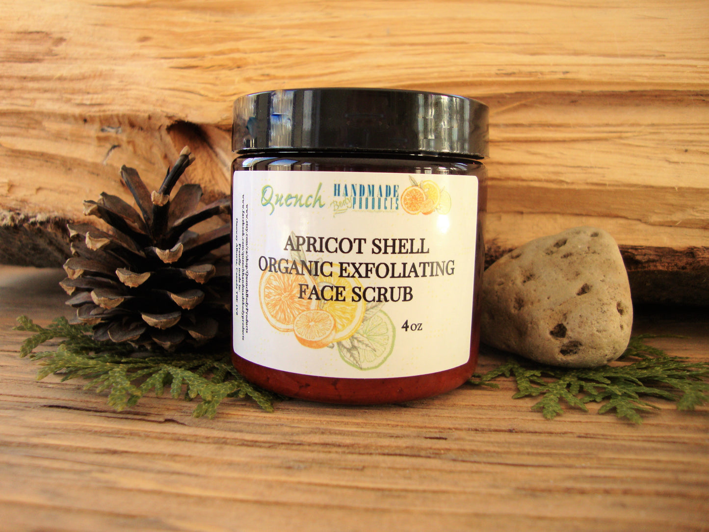 Face Scrub: Apricot Shell Exfoliating Face Scrub