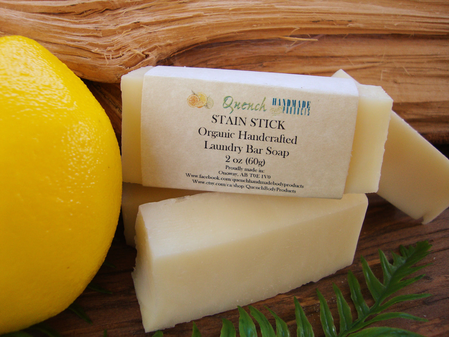 Soap: Lemongrass Laundry Stain Stick