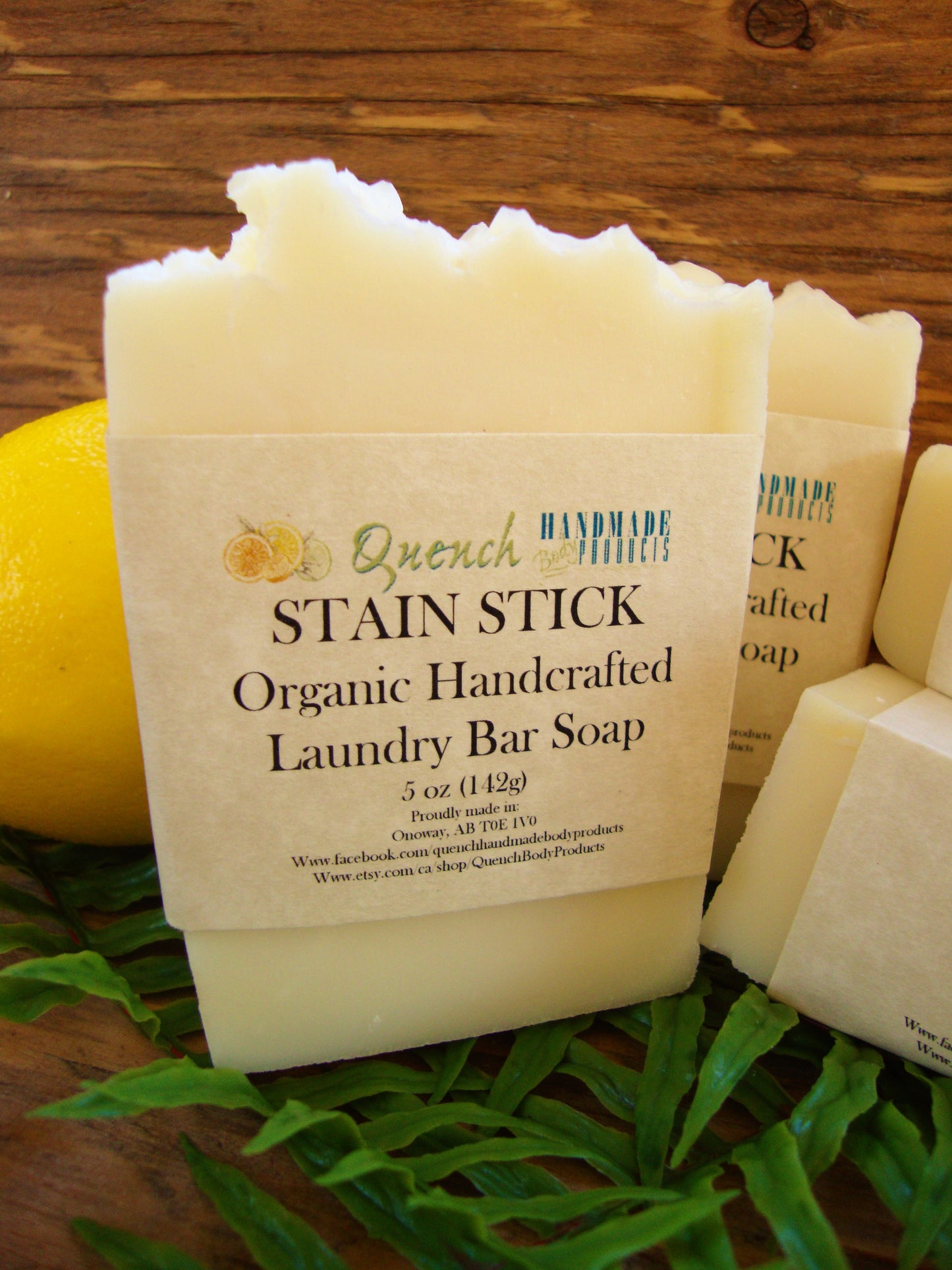 Soap: Lemongrass Laundry Stain Stick