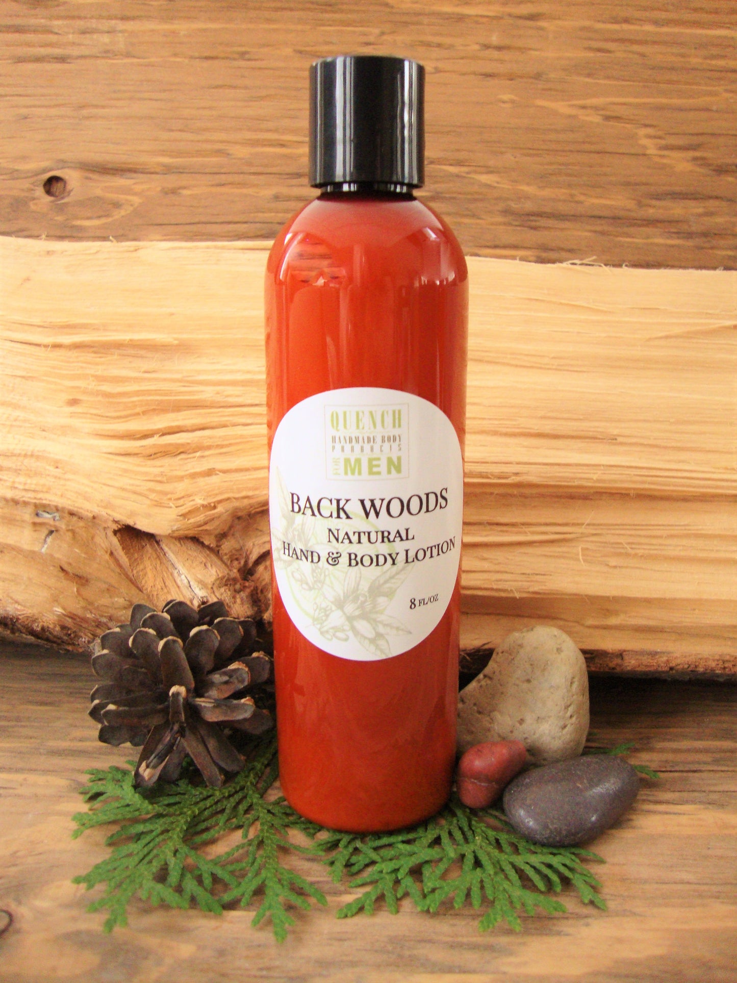 Hand & Body Natural Lotion: Back Woods