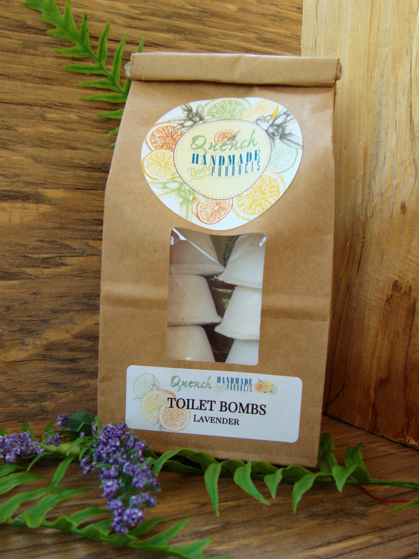 Home Care: Toilet Bombs Natural fizzing toilet cleaning tabs